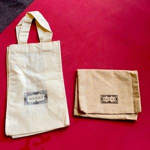 Gucci canvas bags